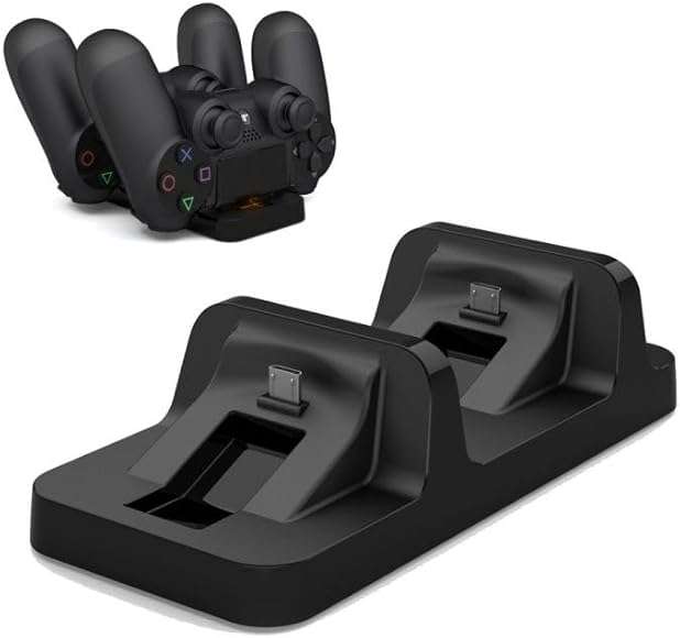 Dobe PS4 5 IN 1 Game Pack Headphones, Charging Dock, Game Stand, Silicon Cap Motion Controller