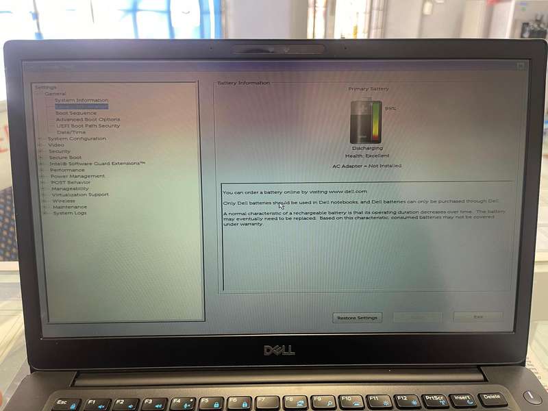 DELL LATITUDE 7490 - Intel Core i7 8650U 8TH GEN - 16GB DDR4 - 256GB SSD - GRADED B CPO LAPTOP