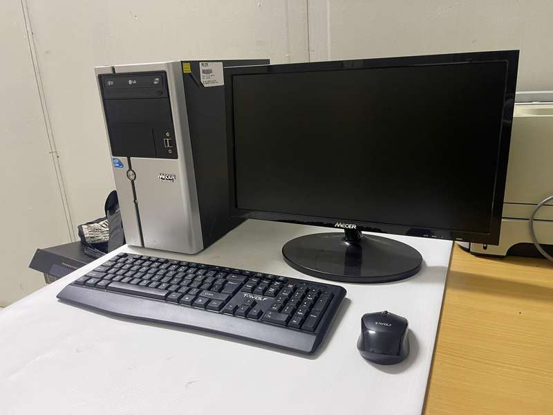 MECER PROFICIENT Custom Desktop PC | CORE i3-8100 CPU @ 3.60GHz (8TH GEN) 8GB RAM WIN 11 500GB HDD