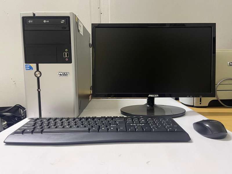 MECER PROFICIENT Custom Desktop PC | CORE i3-8100 CPU @ 3.60GHz (8TH GEN) 8GB RAM WIN 11 500GB HDD