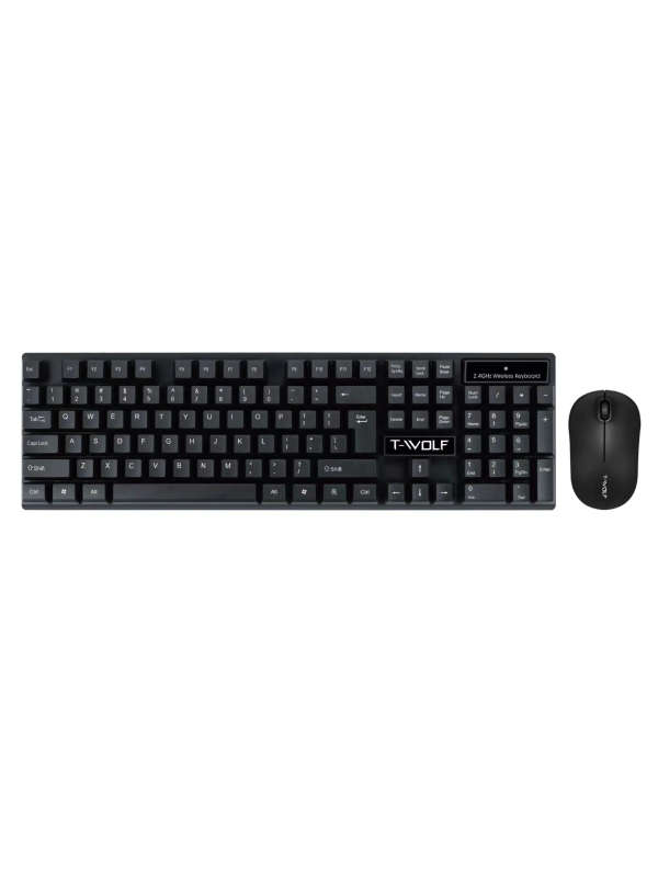 T-Wolf Wireless Keyboard and Mouse Combo TF-100
