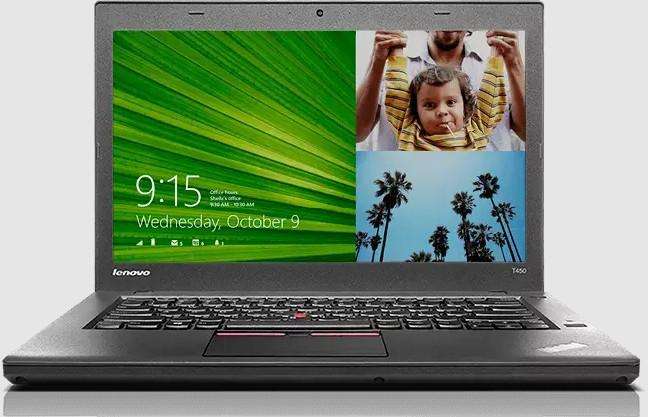 Lenovo Thinkpad T450 Intel Core i5 - 5th Gen Notebook - 14" DISPLAY - 4GB RAM - 500GB HDD