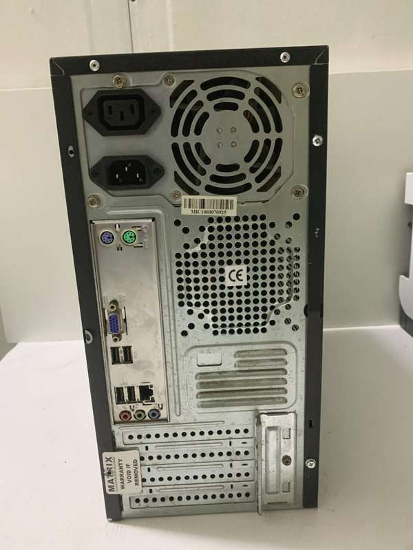 Proline Desktop Intel Celeron Desktop G1840 CPU at 2.80GHz - 4GB RAM - 500GB HDD - Box Only