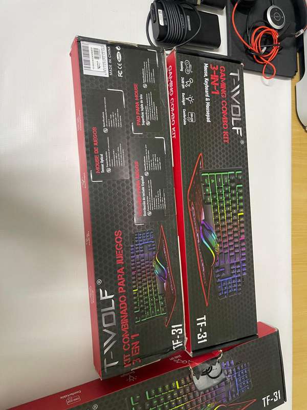 T-WOLF TF-31 3-in-1 Gaming Combo Kit