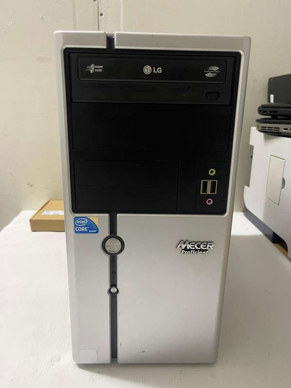MECER PROFICIENT Custom Desktop PC | CORE i3-8100 CPU @ 3.60GHz (8TH GEN) 8GB RAM WIN 11 500GB HDD