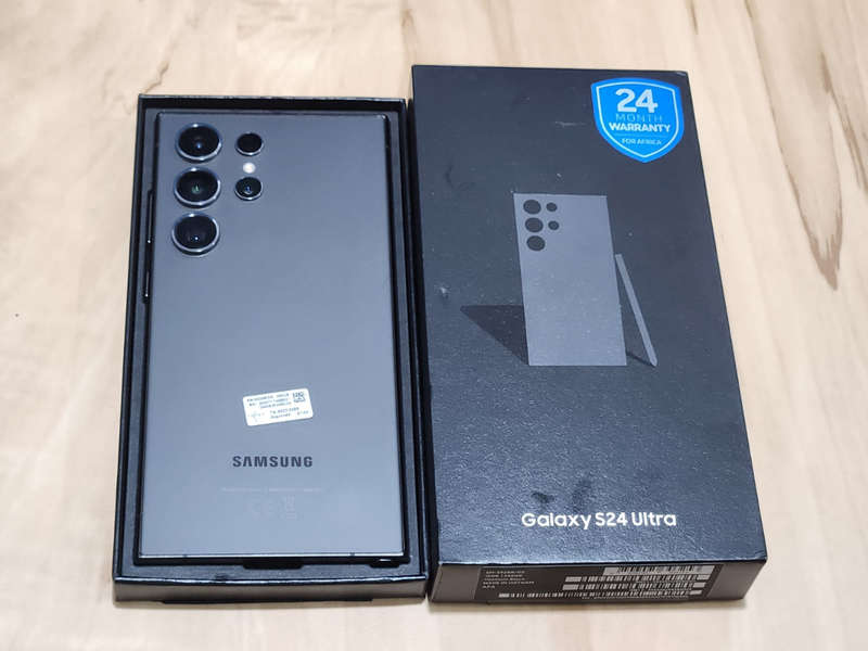 Samsung S24 Ultra - Titanium Black