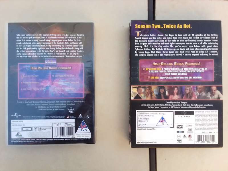 Las Vegas, the First & Second Season