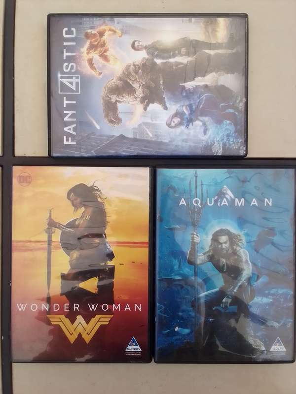 Superhero movies DVD Bundle