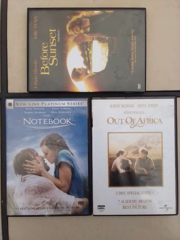 Romance movies DVD Bundle