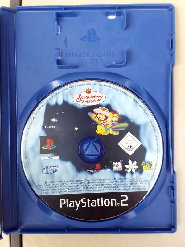 PS2 Video Game bundle ("Monsters, Inc.: Scare Island", "Strawberry Shortcake: The Sweet Dreams Game"