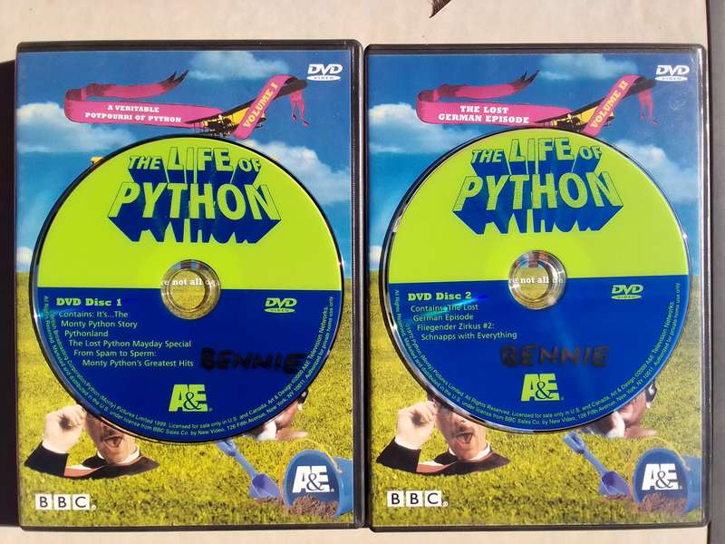 "The Life of Python" DVD Set