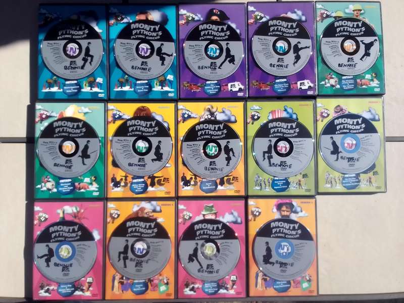 "The Complete Monty Python's Flying Circus" Mega Set (14 DVDs)