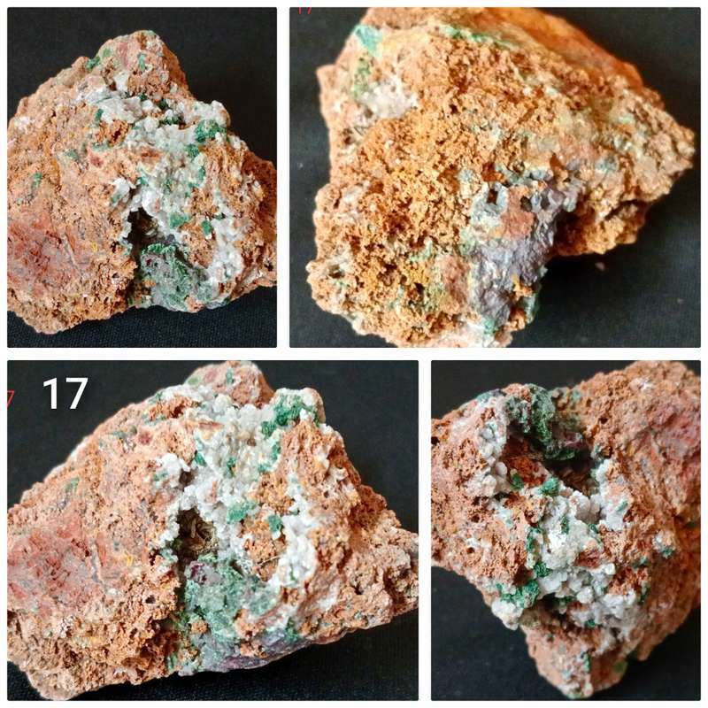 Smithsonite/Dolomite/Malachite - Tsumeb, Namibia