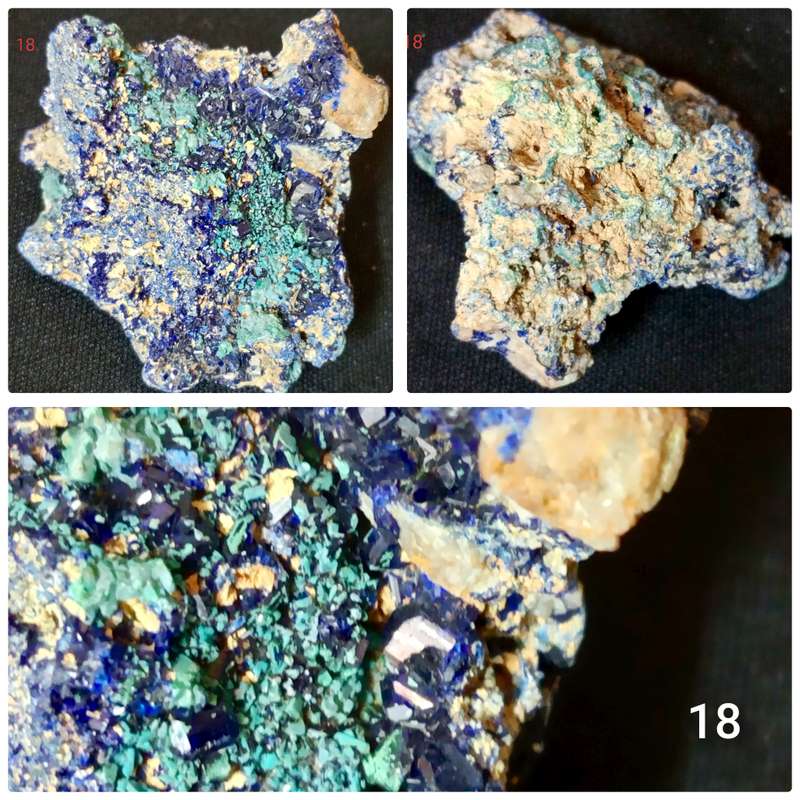Azurite/Malachite - Tsumeb, Namibia