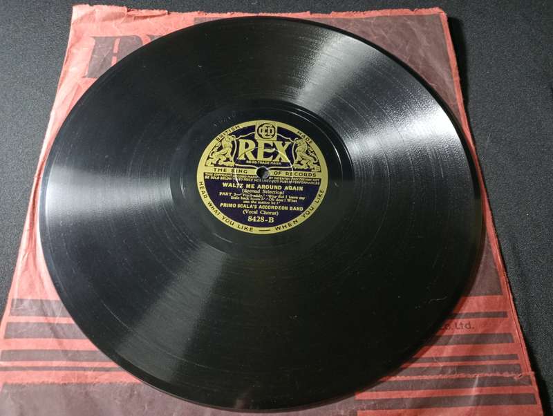 REX Vinyl Records 78 RPM