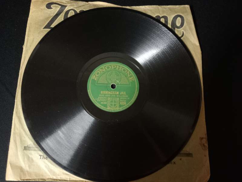 Zonophone vintage vinyl 78RPM LP's