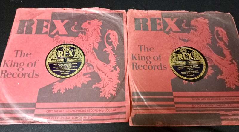 REX Vinyl Records 78 RPM