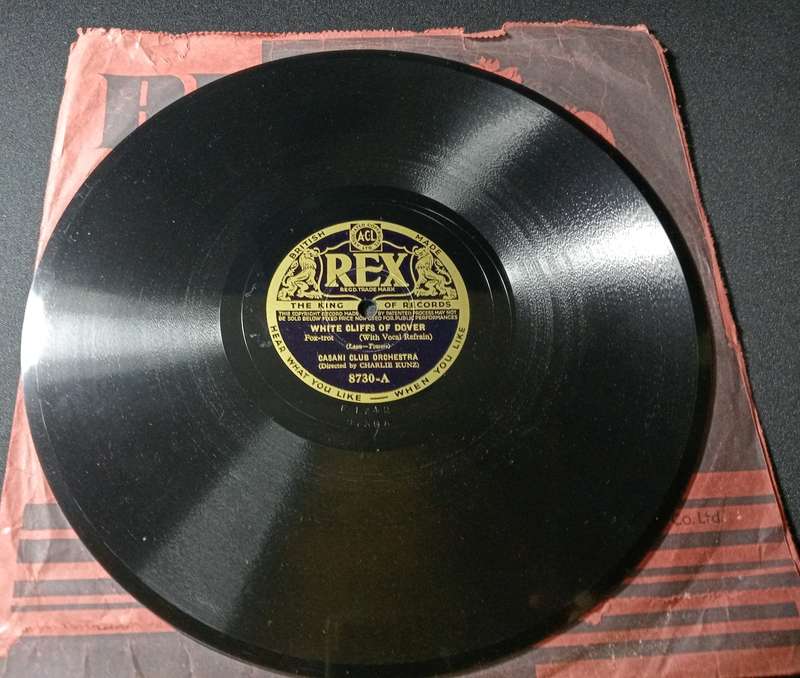 REX Vinyl Records 78 RPM