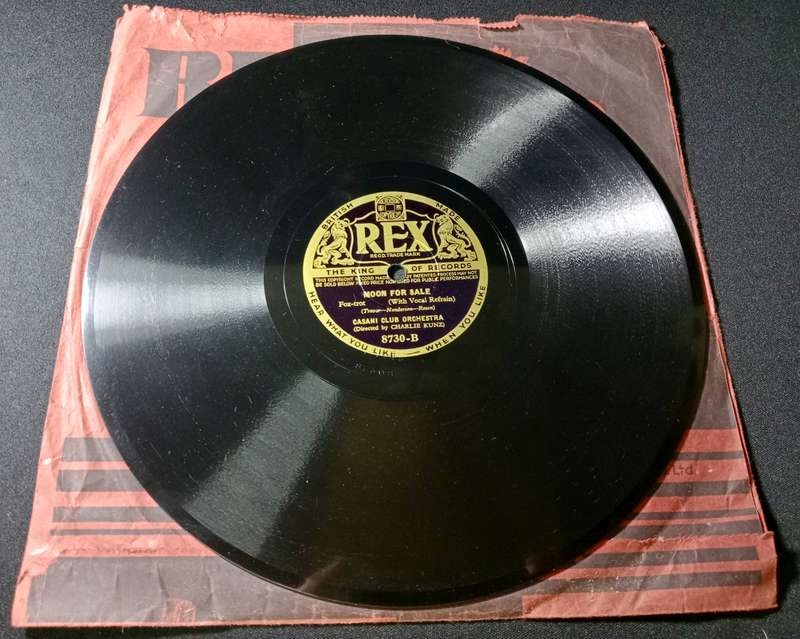 REX Vinyl Records 78 RPM