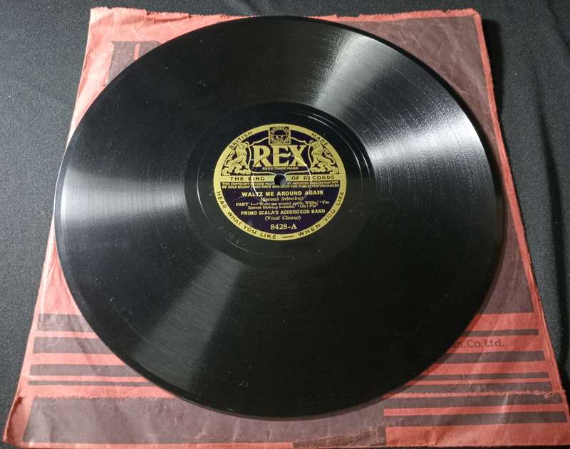 REX Vinyl Records 78 RPM