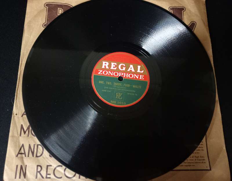 Regal vinyl 78RPM LP's
