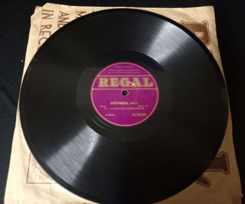Regal vinyl 78RPM LP's