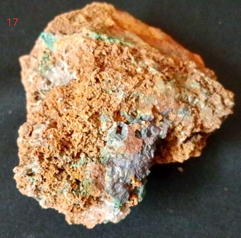 Smithsonite/Dolomite/Malachite - Tsumeb, Namibia