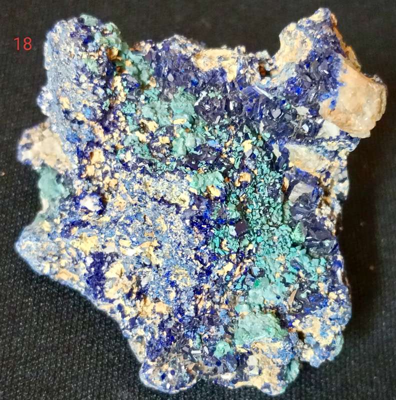 Azurite/Malachite - Tsumeb, Namibia