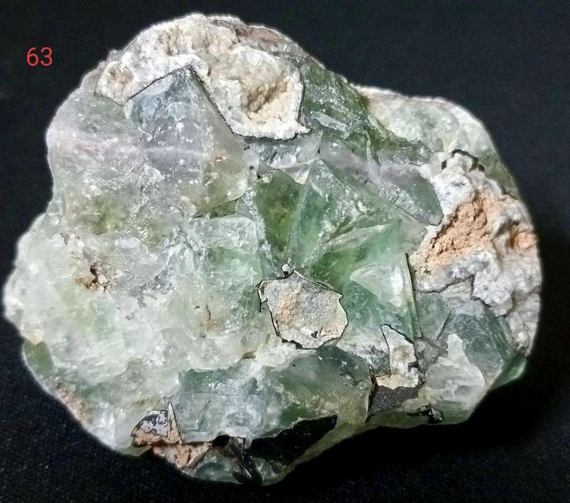 Green Fluorite Crystal - Erongo, Namibia