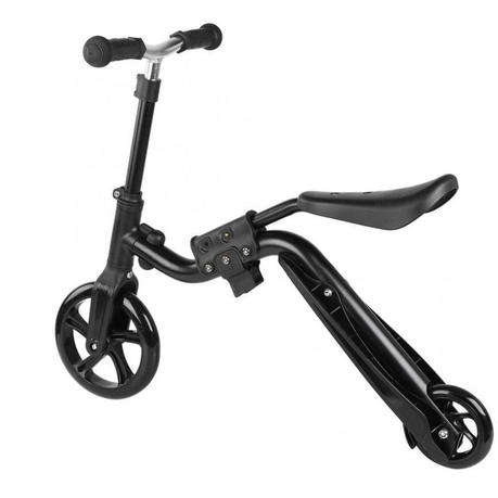 2 in 1 Kids Scooter Adjustable Height & T-Shape Handle Design (BLACK,BLUE,RED,PINK)