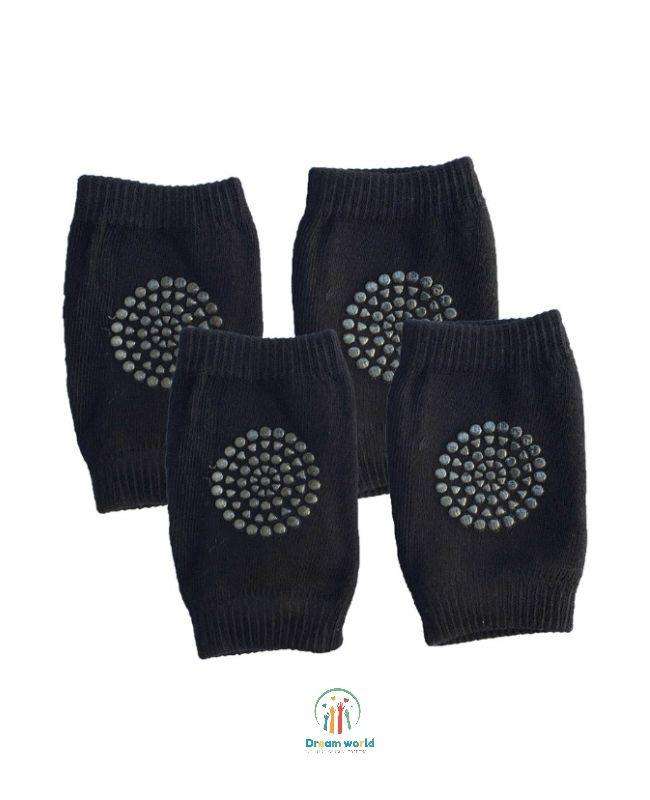 Baby Knee Pads (Pack of 4) - Black