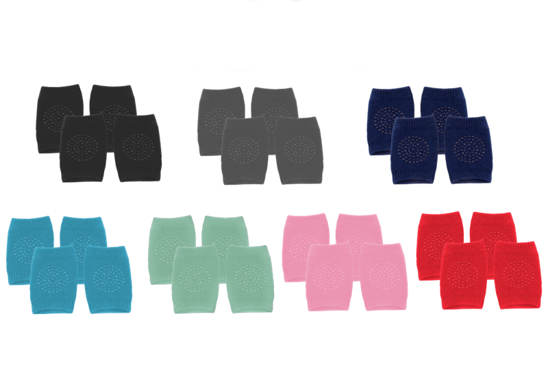 Baby Knee Pads (Pack of 4) - Black