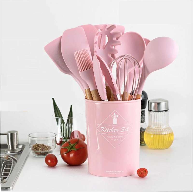 11 Piece Non-Stick Silicone Utensil Kitchen