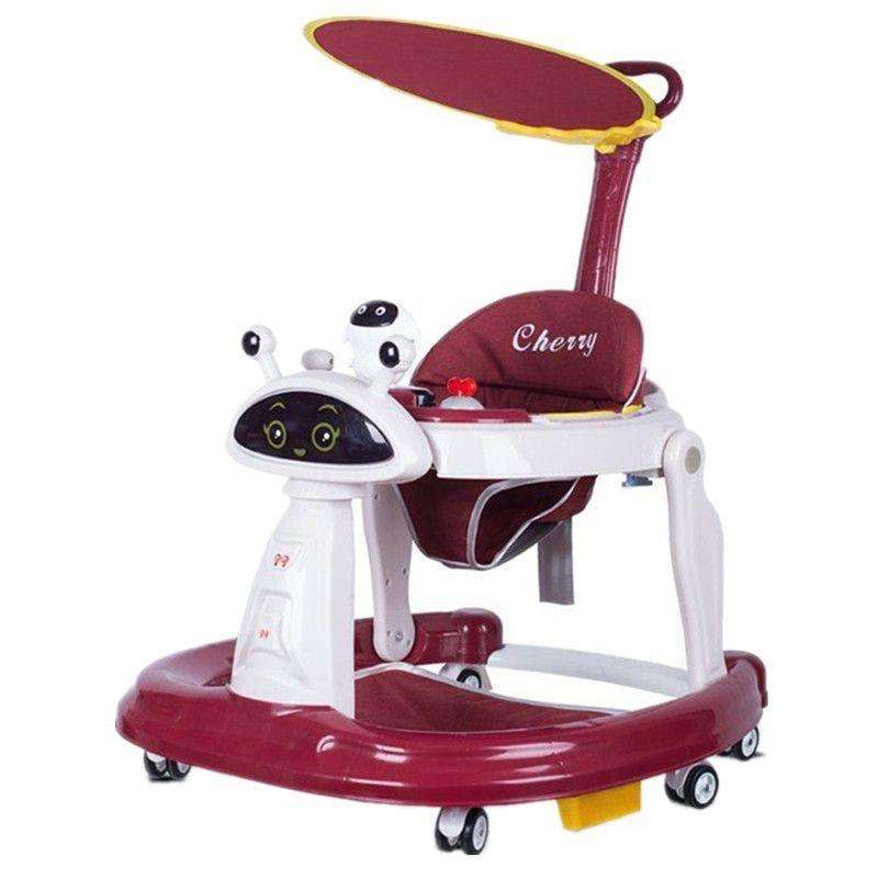 Baby's Folding Learning Walk Multi-Purpose Anti-Rollover Walker