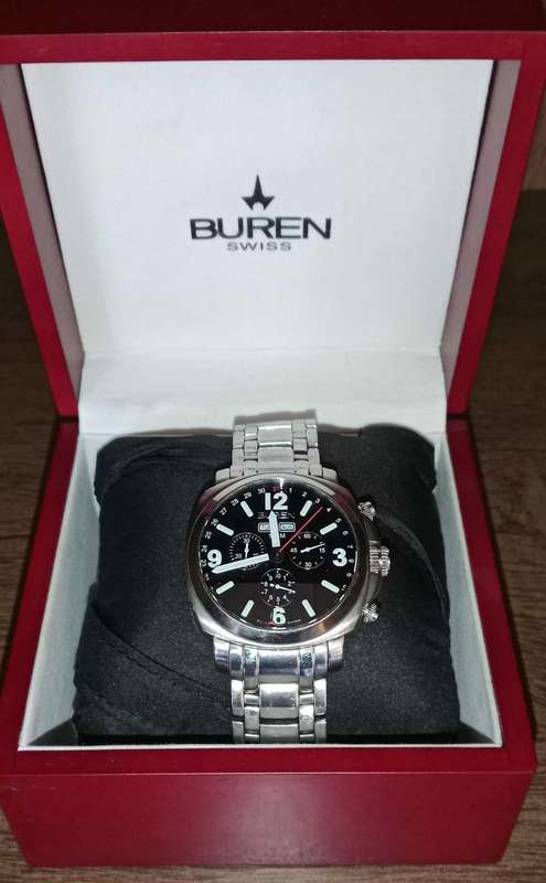 Buren Mens Watch Model 1815.00.5