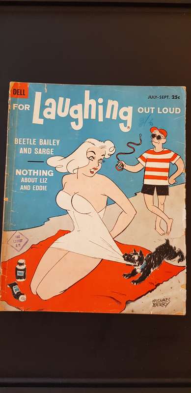 COMIC BOOK FROM 1959 - "FOR LAUGHING OUT LOUD".