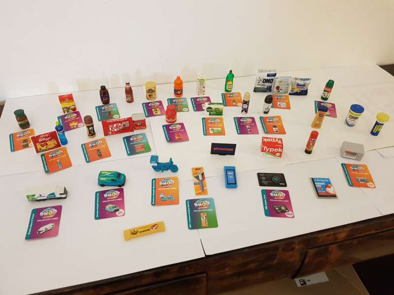 38 X CHECKERS EXTRA LITTLE SHOP MINI GROCERIES - LATEST EDITION ISSUED DURING 2024.