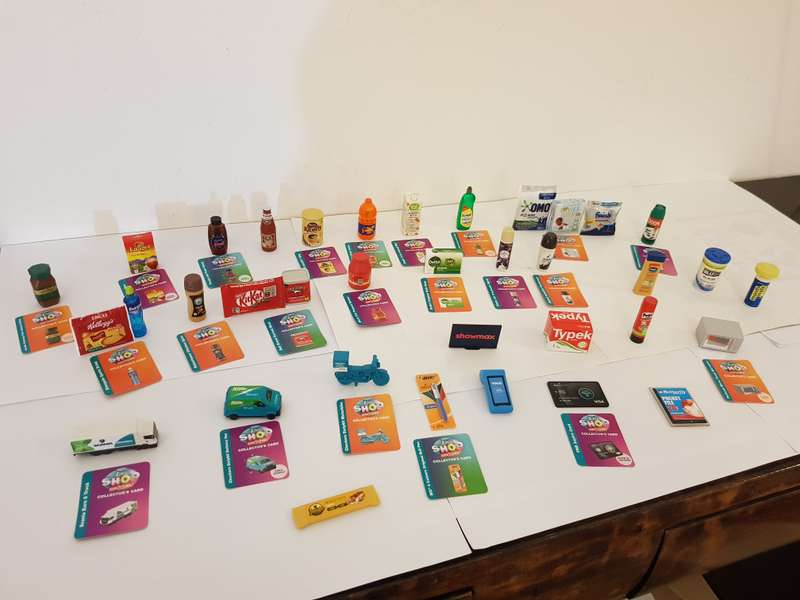 38 X CHECKERS EXTRA LITTLE SHOP MINI GROCERIES - LATEST EDITION ISSUED DURING 2024.