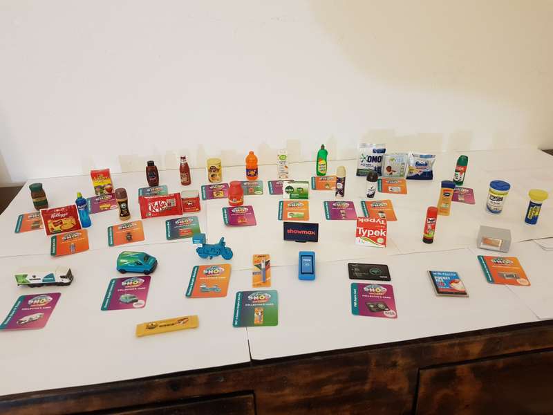 38 X CHECKERS EXTRA LITTLE SHOP MINI GROCERIES - LATEST EDITION ISSUED DURING 2024.