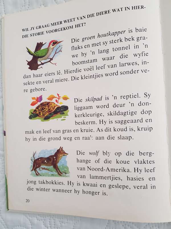 BOKKIE HRDEBND LEESBOEK VIR KLEUTERS IN AFRIKAANS.