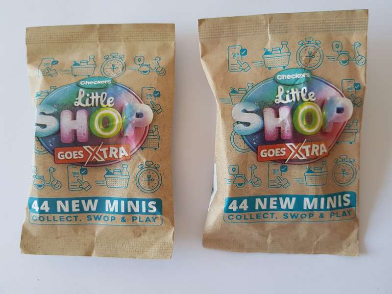 38 X CHECKERS EXTRA LITTLE SHOP MINI GROCERIES - LATEST EDITION ISSUED DURING 2024.