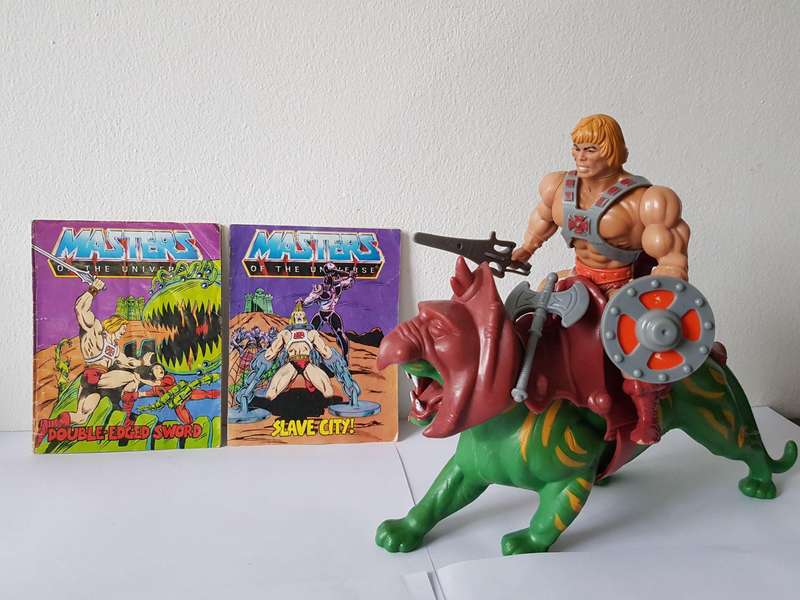 HE-MAN ORIGINAL MAIN CHARACTER OF THE ACTION FIGURES FROM 1981 - MASTERS OF THE UNIVERSE-MOTU-MATTEL