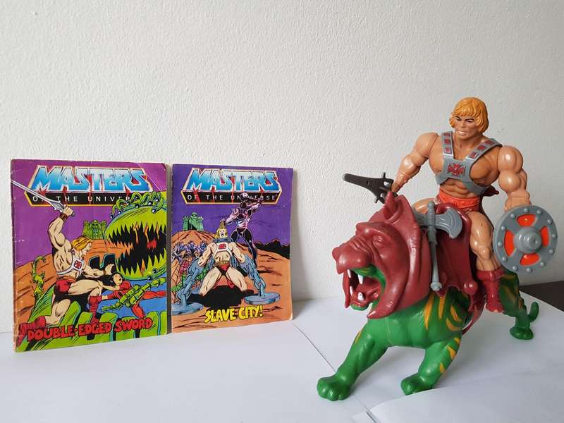 HE-MAN ORIGINAL MAIN CHARACTER OF THE ACTION FIGURES FROM 1981 - MASTERS OF THE UNIVERSE-MOTU-MATTEL