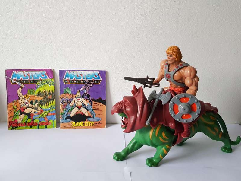HE-MAN ORIGINAL MAIN CHARACTER OF THE ACTION FIGURES FROM 1981 - MASTERS OF THE UNIVERSE-MOTU-MATTEL
