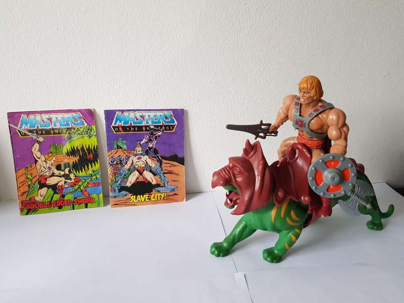HE-MAN ORIGINAL MAIN CHARACTER OF THE ACTION FIGURES FROM 1981 - MASTERS OF THE UNIVERSE-MOTU-MATTEL