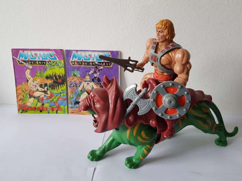 HE-MAN ORIGINAL MAIN CHARACTER OF THE ACTION FIGURES FROM 1981 - MASTERS OF THE UNIVERSE-MOTU-MATTEL