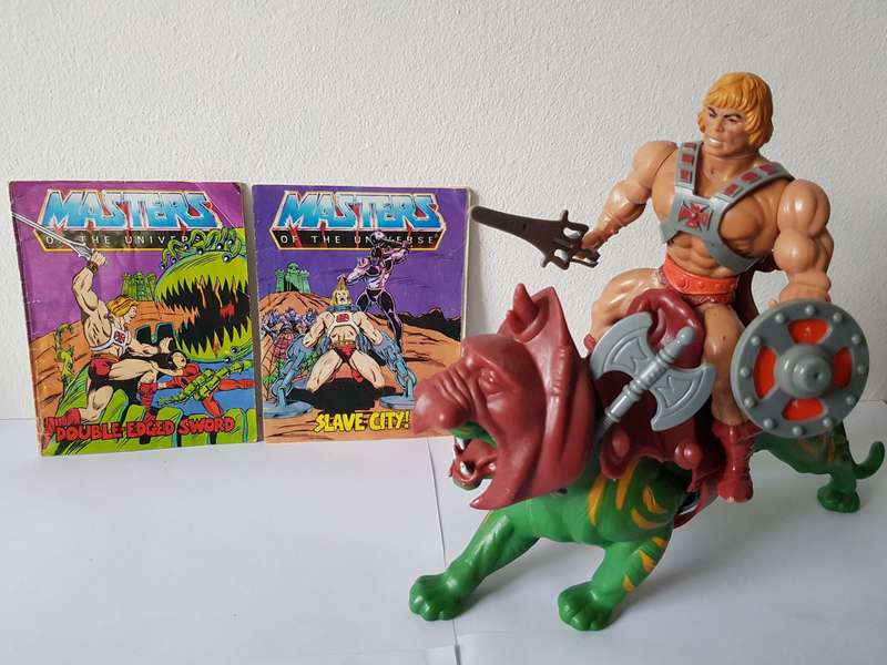 HE-MAN-ORIGINAL MAIN CHARACTER OF THE ACTION FIGURES FROM 1981-FROM THE MASTERS OF THE  UNIVERSE