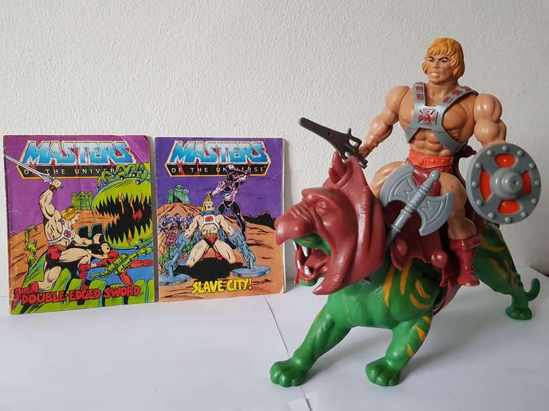 HE-MAN ORIGINAL MAIN CHARACTER OF THE ACTION FIGURES FROM 1981 - MASTERS OF THE UNIVERSE-MOTU-MATTEL