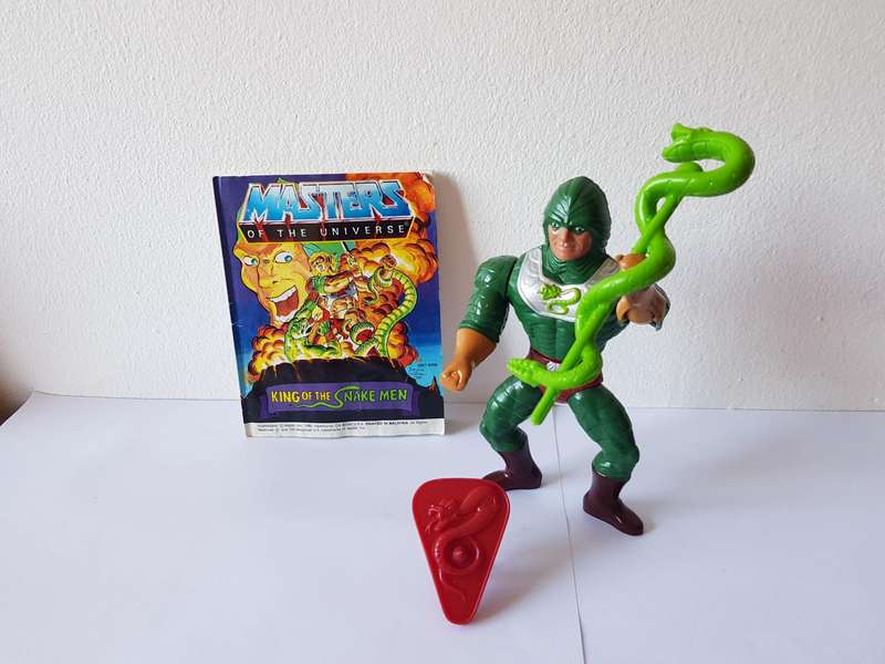 KING HISS ACTION FIGURE BOUGHT IN 1981, MEMBER OF EVIL SKELETOR'S TEAM & MASTERS OF THE UNIVERSE.