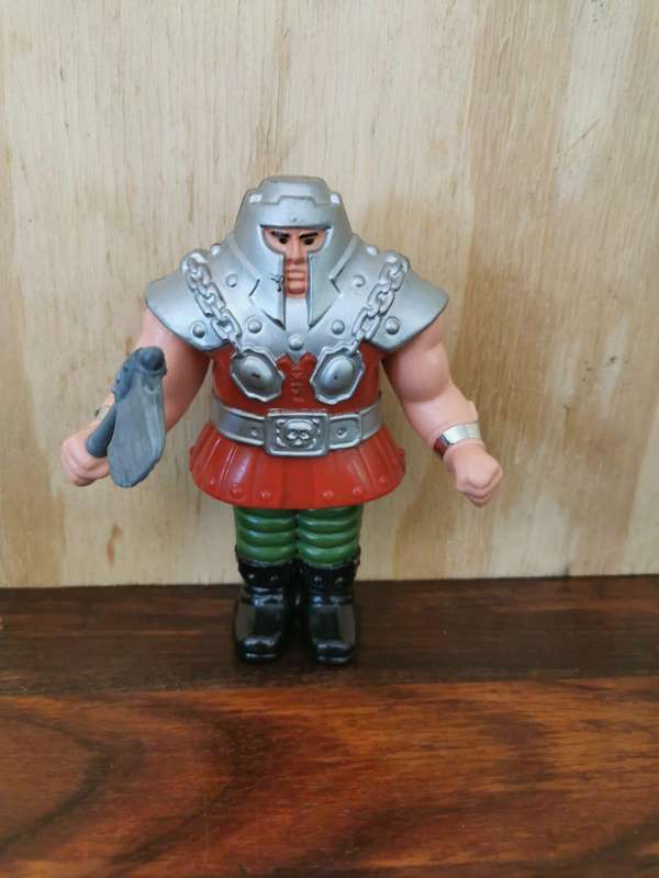 ORIGINAL RAM MAN ACTION FIGURE FROM 1981 OF THE MASTERS OF THE UNIVERSE - MOTU - MATTEL.